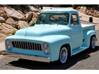 1954 ford f100 kustom pickup - 2-time 'rod &amp; custom' magazine cover show truck!