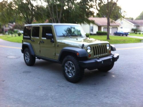 2013 jeep wrangler unlimited rubicon ***no reserve***