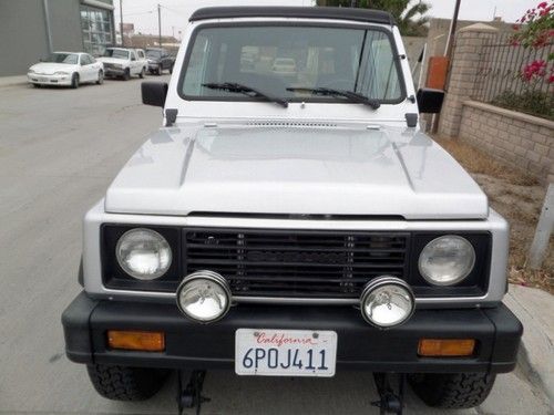 1988 suzuki samurai 4x4, rare jx loaded with removable hardtop