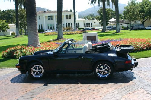 1989 porsche 911 cabriolet turbo look