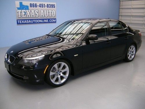 We finance!!!  2009 bmw 535i sport roof nav turbo heated leather sat texas auto