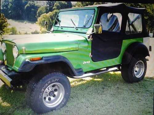 86 cj7 with 304 v8 4spd tranny