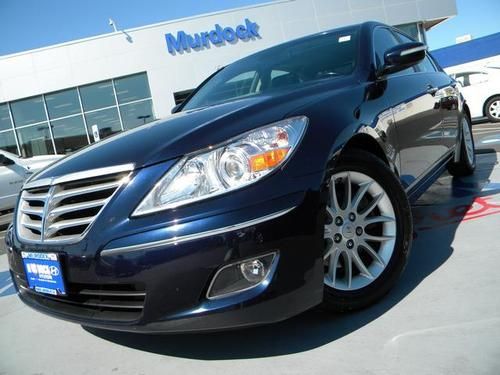 2009 hyundai genesis 3.8 sedan 4-door 3.8l (no reserve)