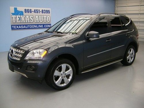 We finance!!!  2011 mercedes-benz ml350 roof nav heated leather 1 own texas auto