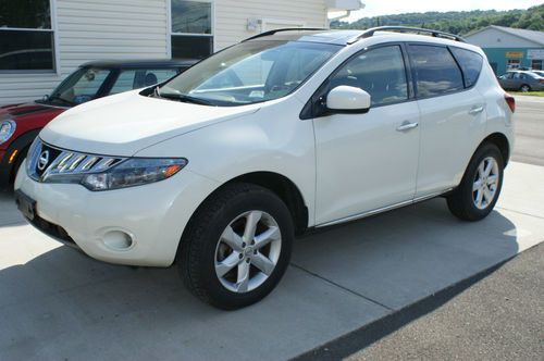 2010 nissan murano sl loaded awd low flood rebuildable salvage repairable