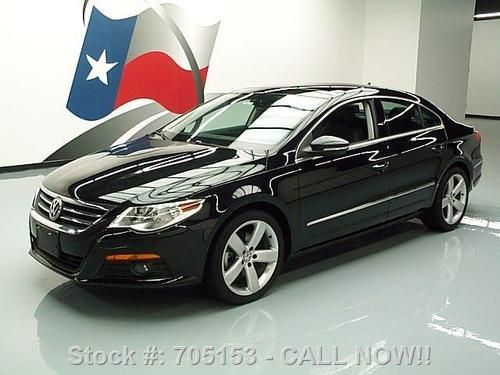 2011 volkswagen cc 2.0t lux plus turbo sunroof nav 19k texas direct auto