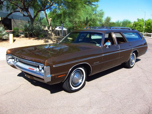 1971 plymouth fury custom suburban wagon - all original -only 14k original miles