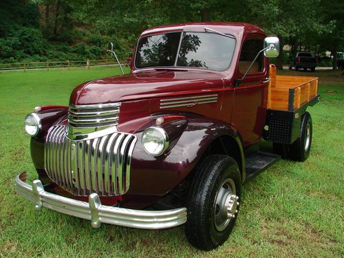 1946 chevy 1 ton dually restored hot rod,street rod,no rat rod or project!