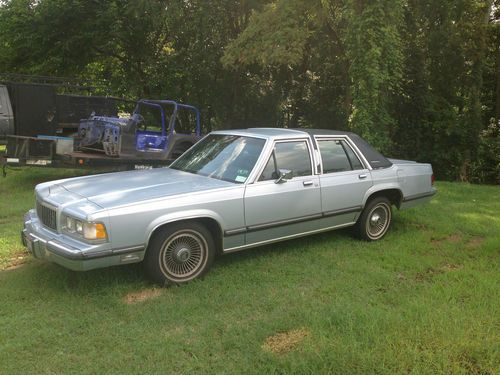 1989 mercury grand marquis gs sedan 4-door 5.0l