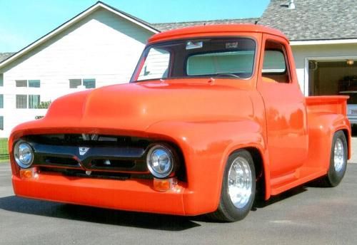 1955 ford f100 resto-mod custom