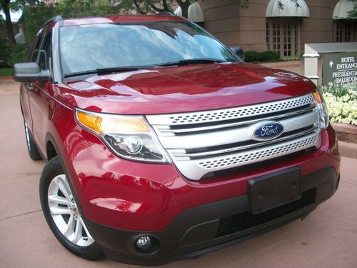 2013 Ford Explorer Base Sport Utility 4-Door 3.5L,CLEAR,NO RESERVE, image 2
