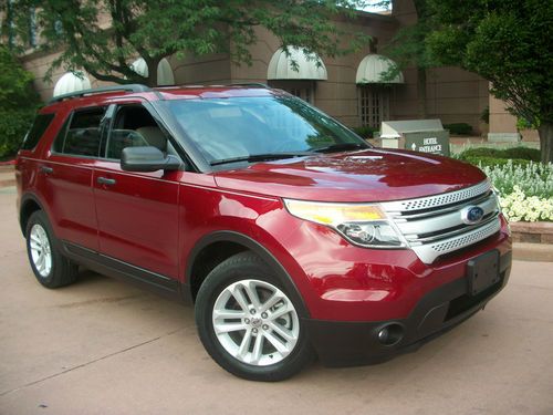 2013 Ford Explorer Base Sport Utility 4-Door 3.5L,CLEAR,NO RESERVE, image 4
