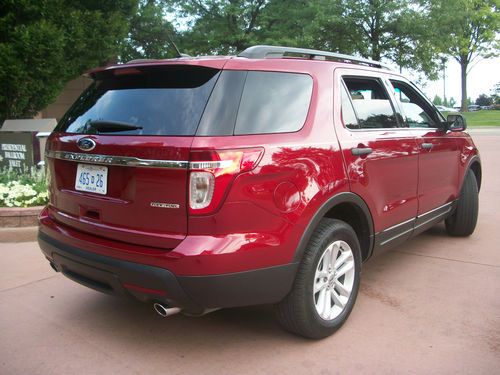 2013 Ford Explorer Base Sport Utility 4-Door 3.5L,CLEAR,NO RESERVE, image 8