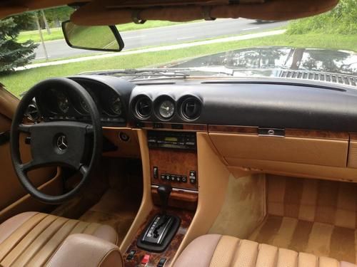 Mercedes 1985 380sl convertible 76,000 original miles