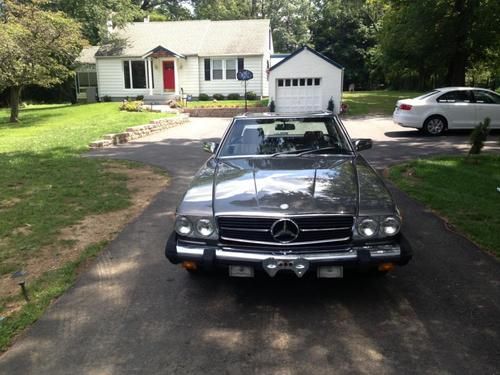 mercedes 1985 380sl convertible 76,000 original miles, image 5