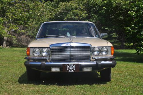 1980 w116 300sd turbo diesel-needs a little work