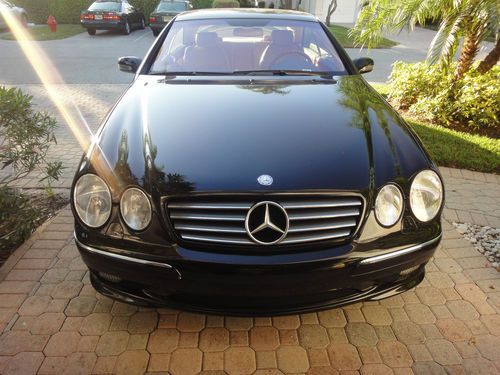 2002 cl 500 mercedes - amg package - 69,000 miles- like new - great deal !!!