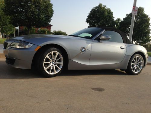 2006 bmw z4, grey, 32k mi, manual, excellent condition, new tires