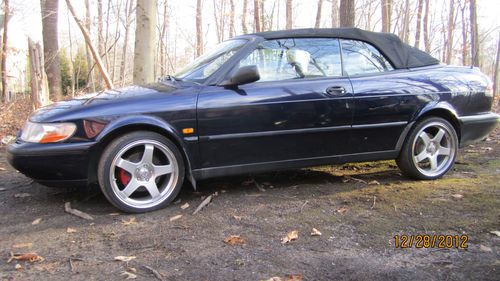 1998 saab 900 se turbo convertible 2-door 2.0l