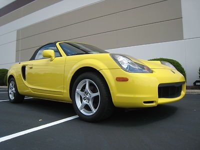 2000 Toyota MR2 Spyder Solar yellow Leather, US $12,500.00, image 2