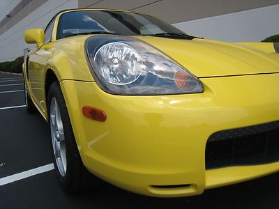 2000 Toyota MR2 Spyder Solar yellow Leather, US $12,500.00, image 5