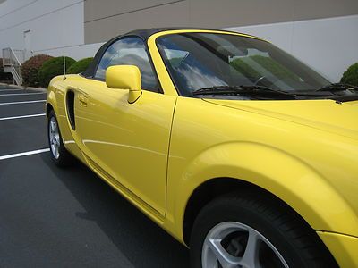 2000 Toyota MR2 Spyder Solar yellow Leather, US $12,500.00, image 11