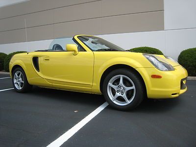 2000 Toyota MR2 Spyder Solar yellow Leather, US $12,500.00, image 20