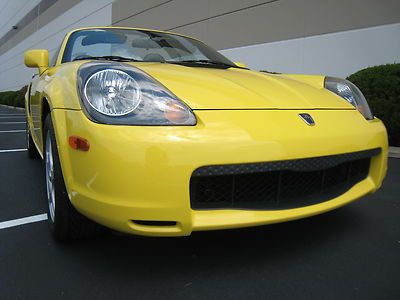 2000 Toyota MR2 Spyder Solar yellow Leather, US $12,500.00, image 23