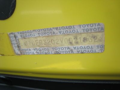 2000 Toyota MR2 Spyder Solar yellow Leather, US $12,500.00, image 76