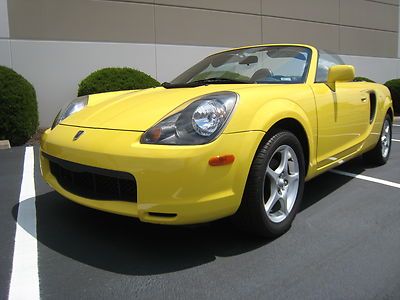 2000 Toyota MR2 Spyder Solar yellow Leather, US $12,500.00, image 85