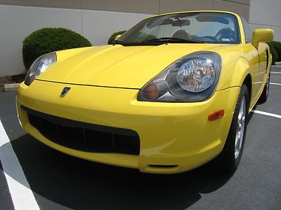 2000 Toyota MR2 Spyder Solar yellow Leather, US $12,500.00, image 86
