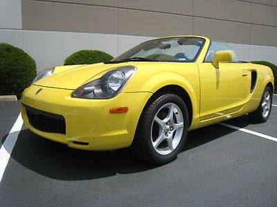 2000 Toyota MR2 Spyder Solar yellow Leather, US $12,500.00, image 88