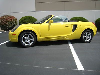 2000 Toyota MR2 Spyder Solar yellow Leather, US $12,500.00, image 91