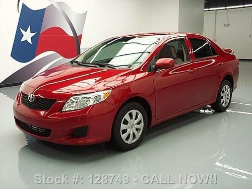 2009 toyota corolla le auto cruise ctrl spoiler 65k mi texas direct auto