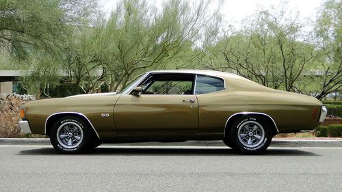 1972 chevrolet chevelle ss350 auto, a/c calif car runs and drives outstanding