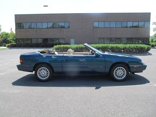 Chrysler convertible- original 39k miles- no reserve! high bid wins car!