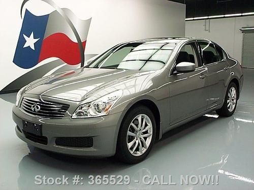 2009 infiniti g37 x awd sedan sunroof nav rear cam 52k texas direct auto