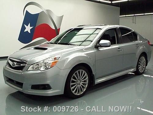 2012 subaru legacy gt ltd awd sunroof nav rear cam 15k! texas direct auto