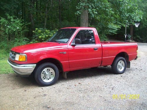 1996 ford ranger xlt standard cab pickup 2-door 4.0l