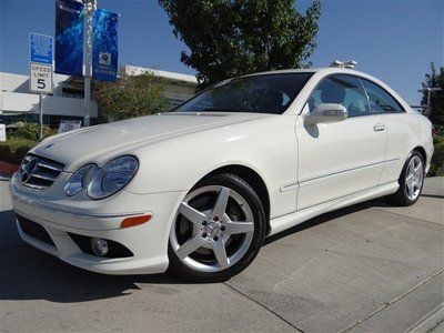 Clk350 coupe 3.5l cd premium i package sport package 6 speakers am/fm radio