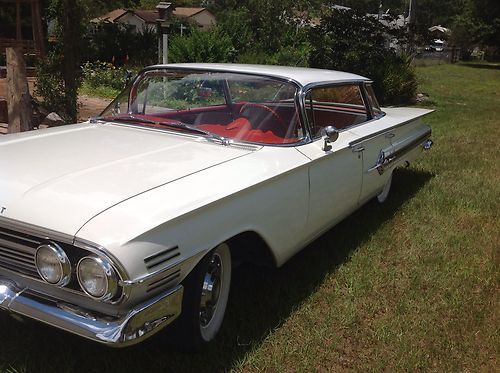 1960 chevrolet impala sport sedan 348 motor