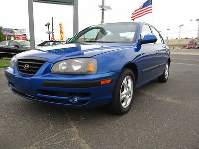 2005 04 hyundai elantra gt sport luxury leather 5-speed 1owner carfax no reserve