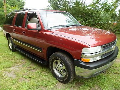 2001 chevrolet suburban 1500 4x4 w/powermoonroof 5.3liter 8cyl airconditioning