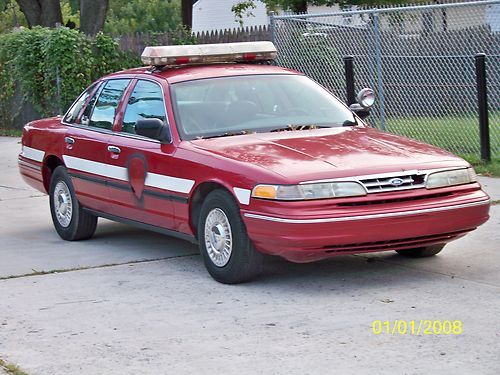 1996 ford crown victoria from fire department 050000 miles