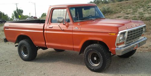 1979 ford f-150 4x4 short bed 400 4 spd f150 f 150 4wd