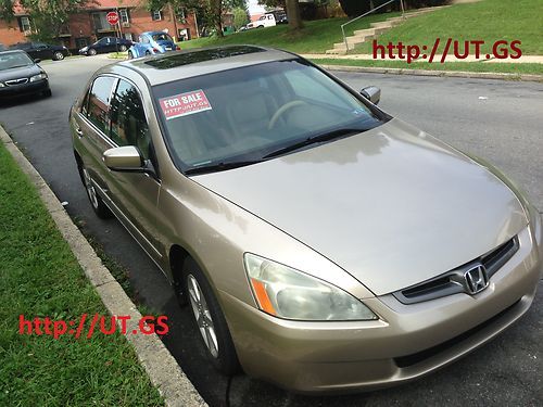 2003 honda accord ex sedan 4-door 3.0l