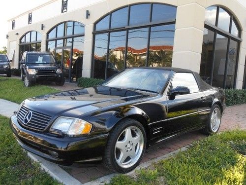 2001 mercedes benz sl500 conv-best color-lowest price in the usa-xtra nice!-fla!