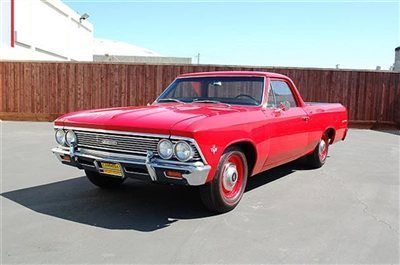 1966 el camino frame off restoration, 327with 4 speed, 350hp