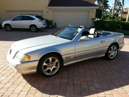 2002 mercedes-benz sl500 base convertible 2-door 5.0l - no reserve