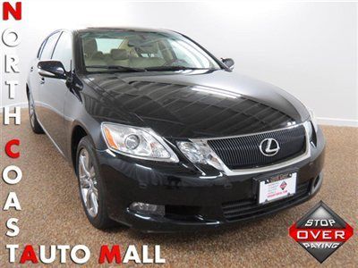 2009(09)gs350 awd only 35k black/beige lthr navi heat/cool sts park back up save